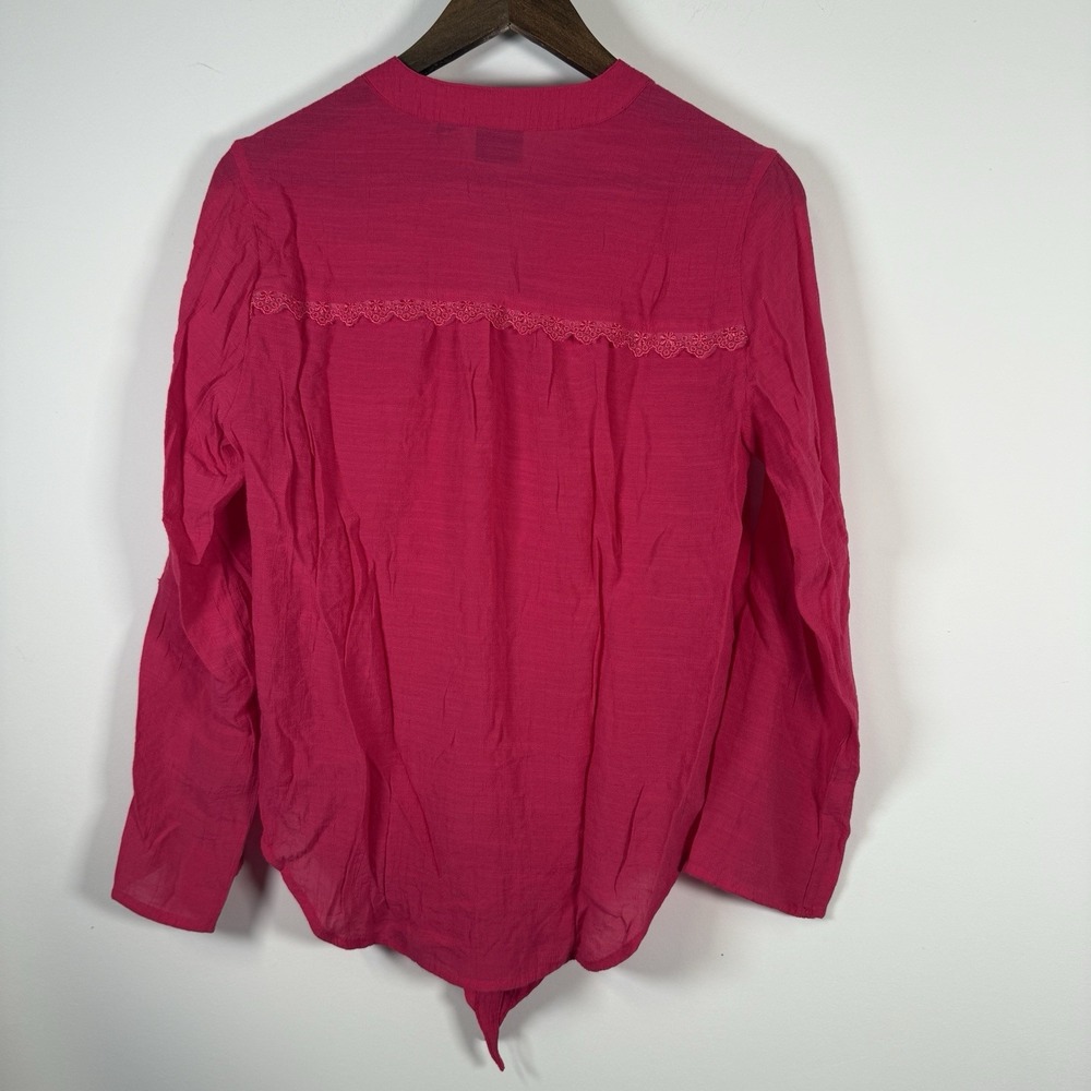 Westbound Petites‎ Women's Button Down Sheer Shirt Size Large Petite Bundle Of 2 - Picture 8 of 12